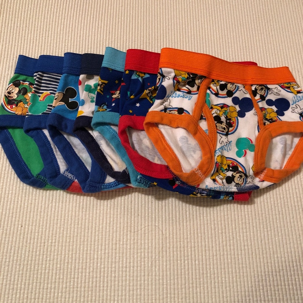 NWOT Toddler Boy Mickey Underwear